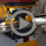Video thumbnail showing the Morgan Rushworth HSP Hydraulic Punching Machine 415V