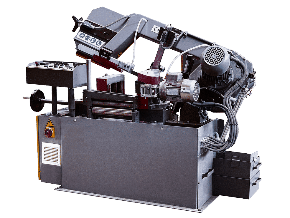 Side view of the Sterling SRA230 Fully Automatic Bandsaw