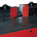 Close up detail Flat Bar Bending on a Simasv Horizontal Press