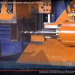 Video thumbnail showing the Ocean Avenger CNC Drill Line Beam