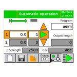 LineLink Touch Screen Control - Automatic Operation