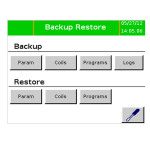 LineLink Touch Screen Control - Back Up