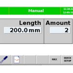 LineLink Touch Screen Control - Manual Operation