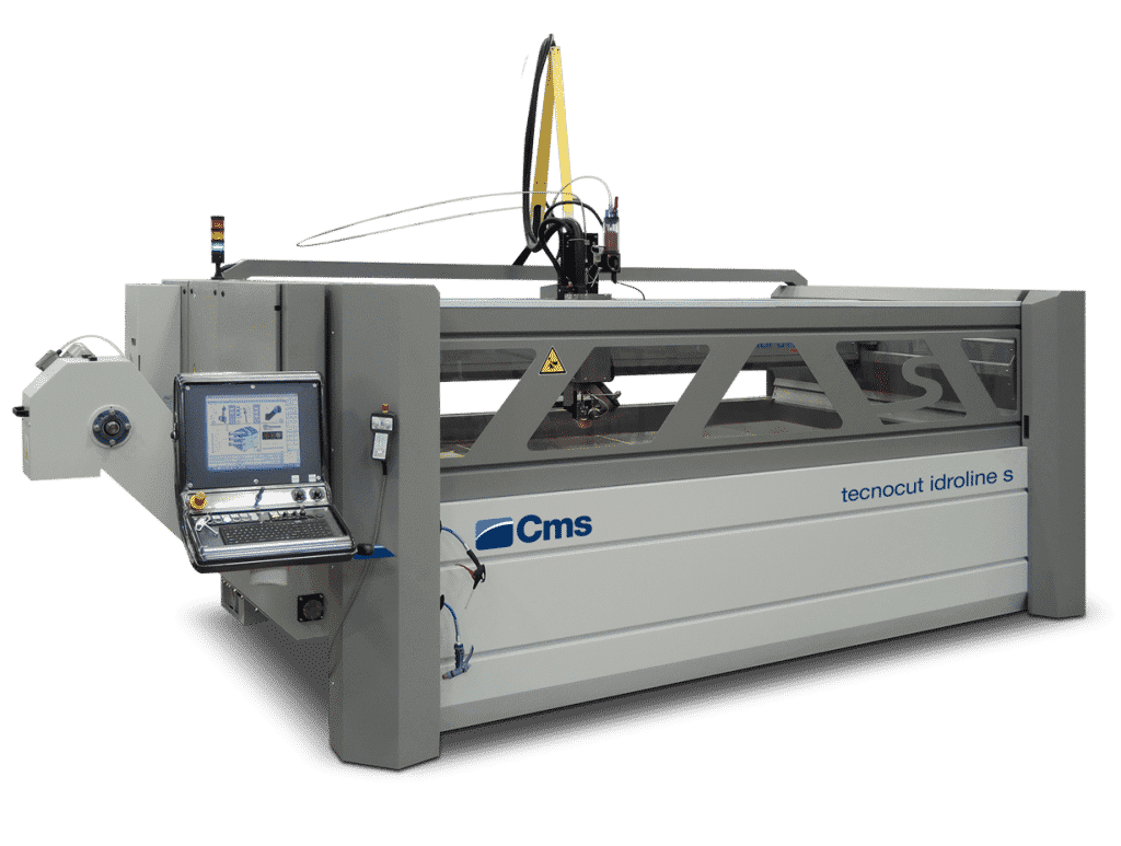 Main view CMS Tecnocut Idroline S Waterjet Cutter