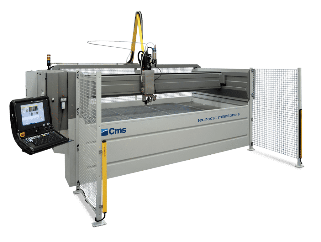 Main view - CMS Tecnocut Milestone Waterjet Cutter