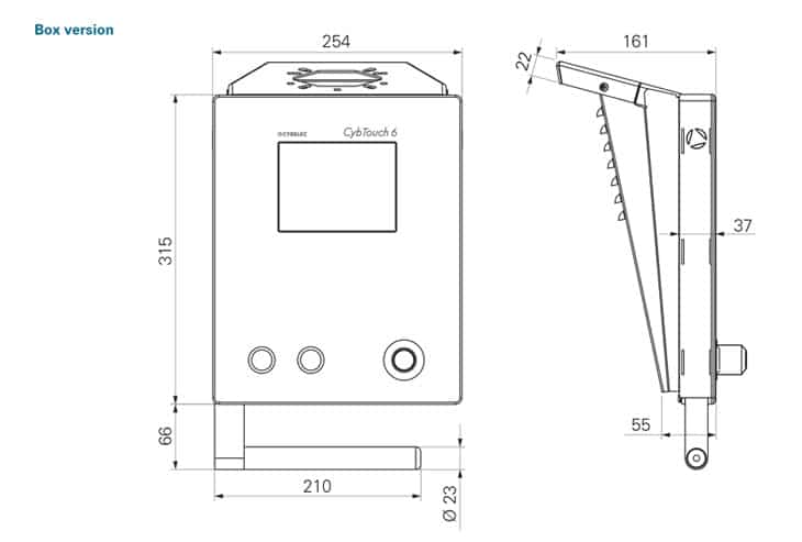 Cybtouch6 Line Diagram