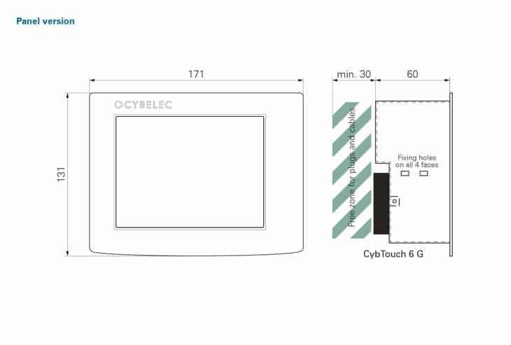 Cybtouch6 Line Diagram Panel Version