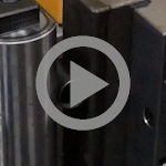 Video thumbnail showing the Morgan Rushworth HBM Horizontal Bending Press 415V With NC Controller