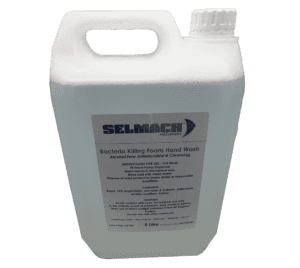 5Litre container of Bacterial Killing Foam Hand Wash Sanitiser