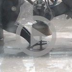 Video thumbnail showing the CMS Proline Waterjet Cutting System