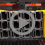 Video thumbnail showing the Bianco AF CNC Fully-Automatic Right Hand Vice Bandsaw