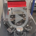 Video thumbnail showing the Morgan Rushworth HBM Horizontal Bending Press 415V With NC Controller