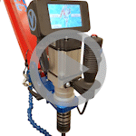 Video thumbnail showing the Volumec JoyTap 2 Drilling & Tapping Machine
