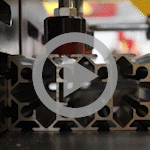 Video thumbnail showing the Sterling SAR 420 SA Semi-Automatic Aluminium Circular Saw