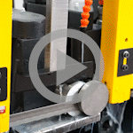 Video thumbnail showing the SRAE (Encoder) PLC Automatic Bandsaw