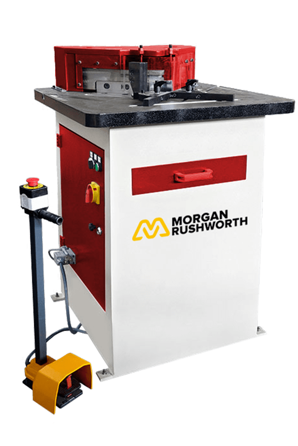 Morgan Rushworth HFA Hydraulic Corner Notching Machine