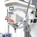 Video thumbnail showing the Meyer SL32A Belt-Driven Pillar Drill 415v – with automatic quill feed