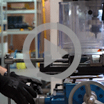 Video thumbnail showing the Meyer SL32A Belt-Driven Pillar Drill 415v – with automatic quill feed