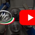 Video thumbnail showing the MG M Series Hydraulic 4-Roll Plate Bending Rolls